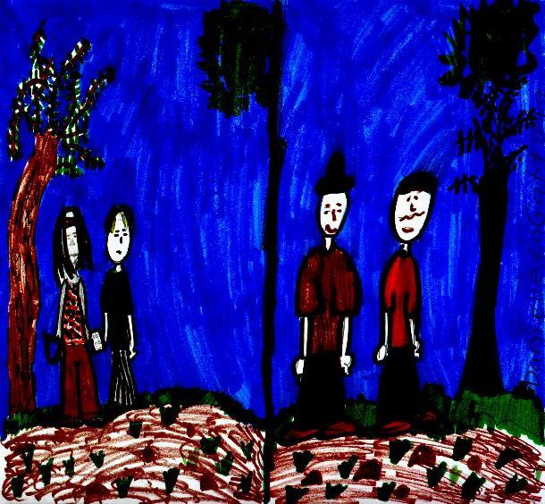 Danielle's comparison drawing
