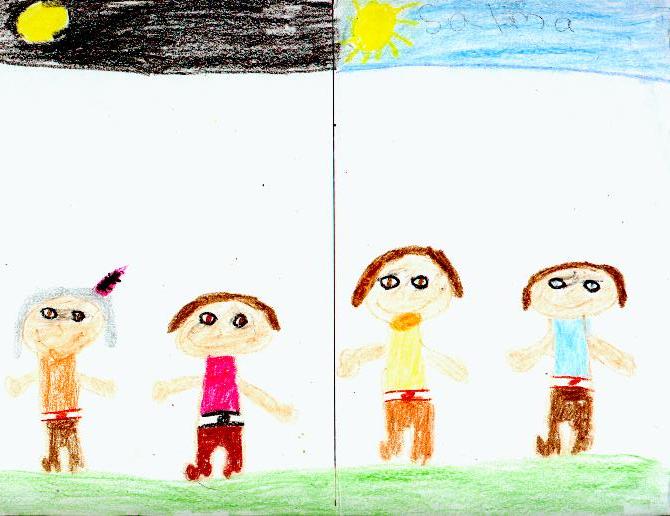 Salma's comparison drawing